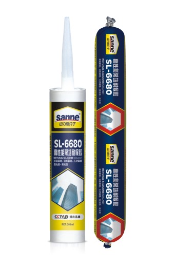 Shanli SL-6680 high performance curtain wall weather resistant adhesive